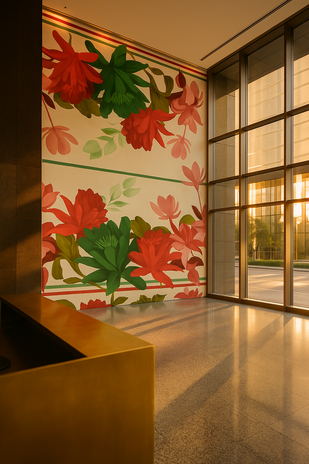 Mockup Hall comercial