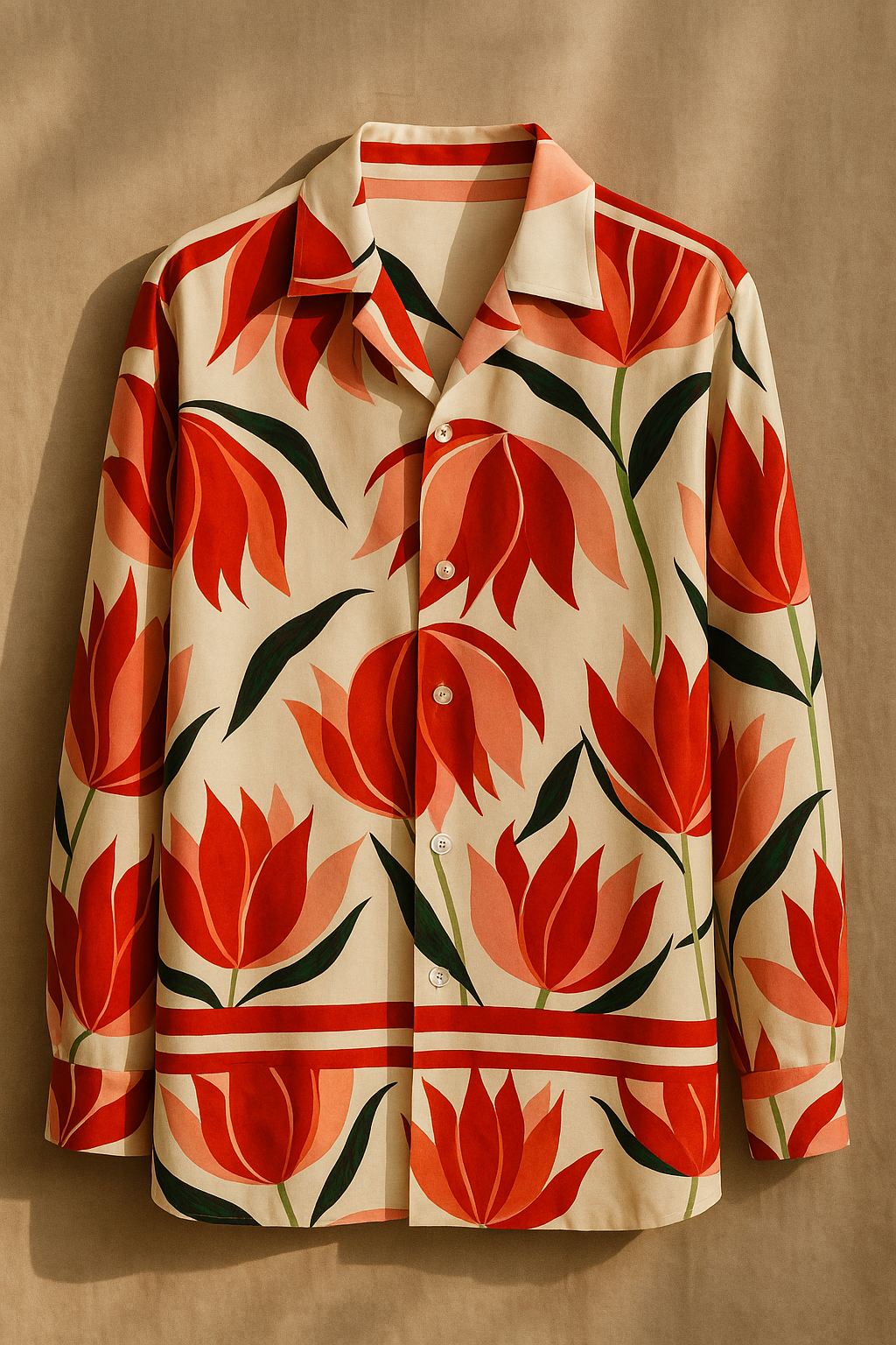 Mockup Camisa de seda