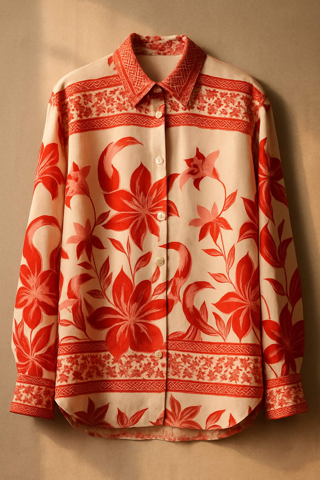 Mockup Camisa de seda