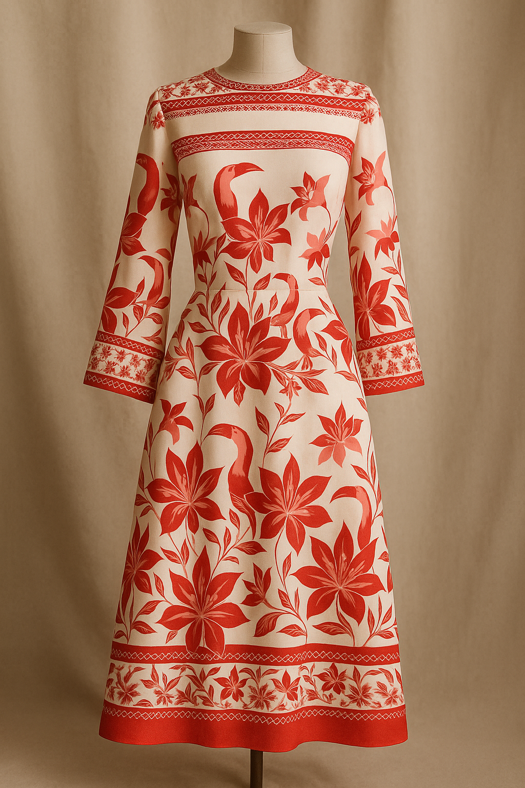 Mockup Vestido midi