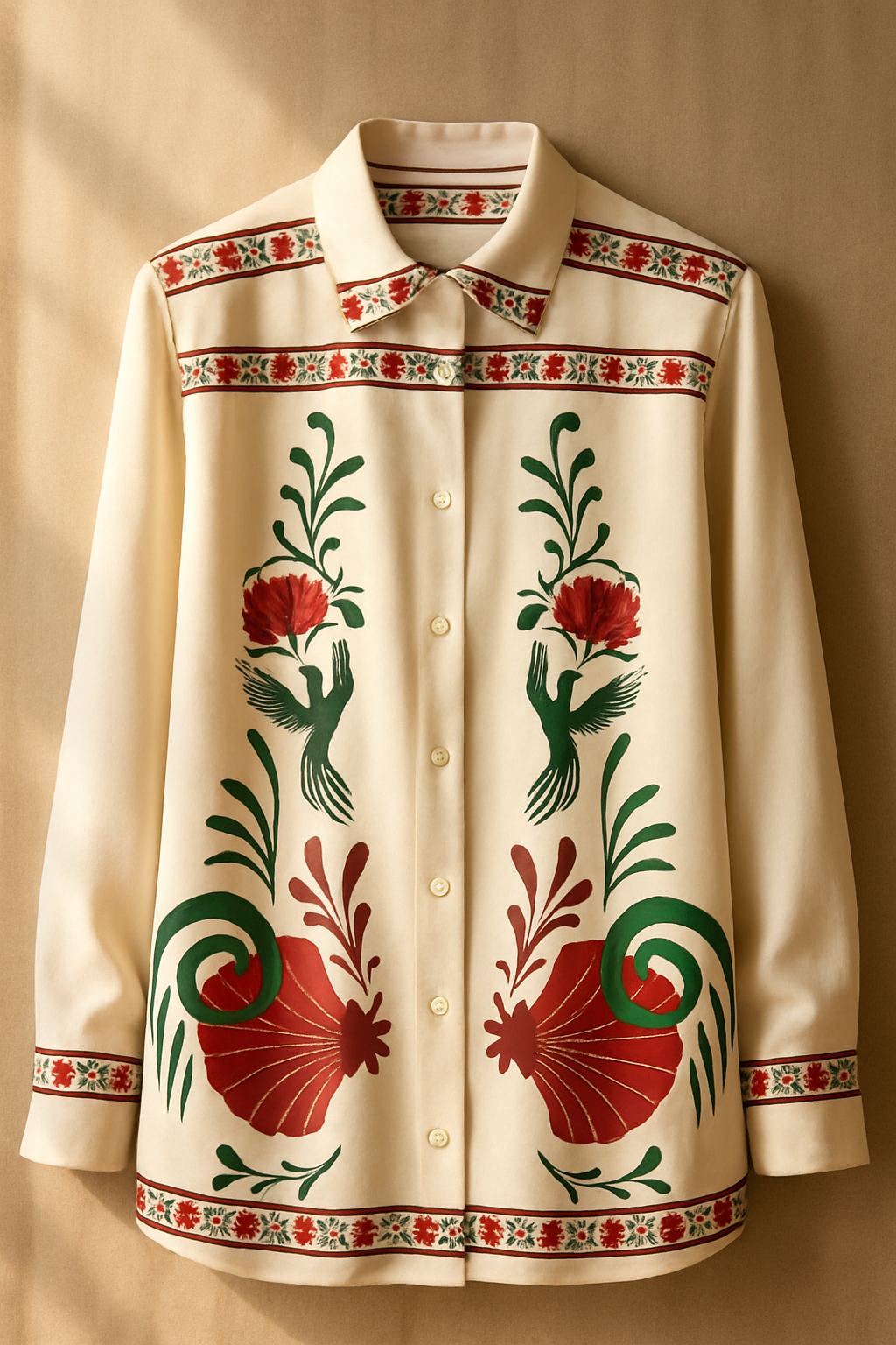 Mockup Camisa de seda