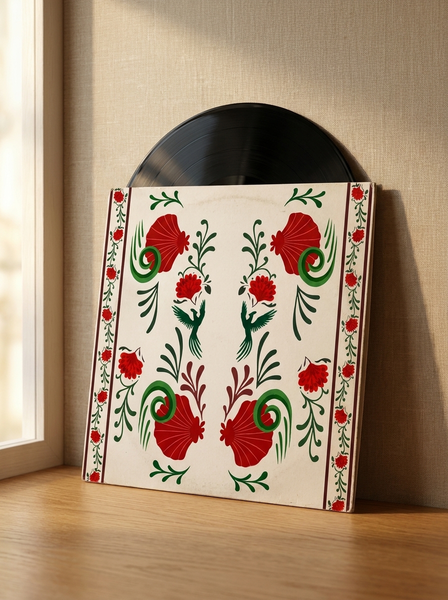 Mockup Capa de vinil LP