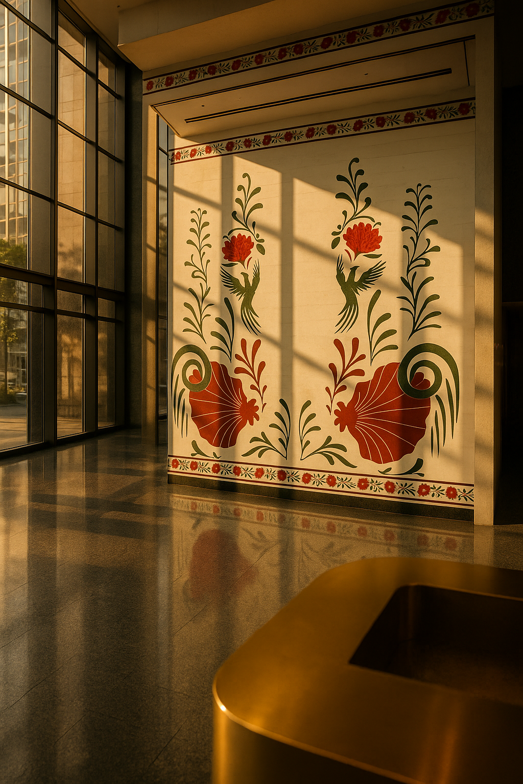 Mockup Hall comercial