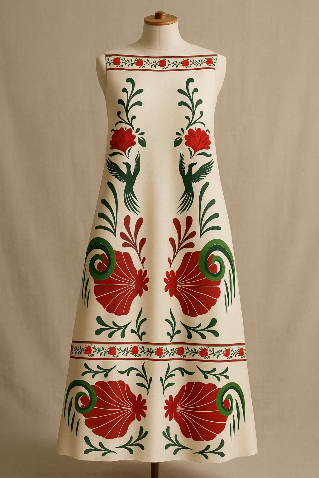 Mockup Vestido midi