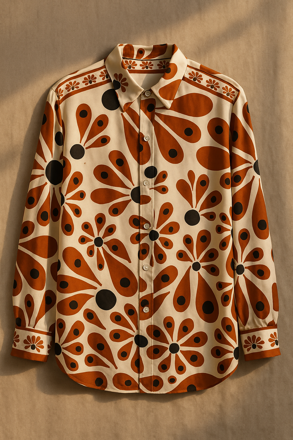 Mockup Camisa de seda