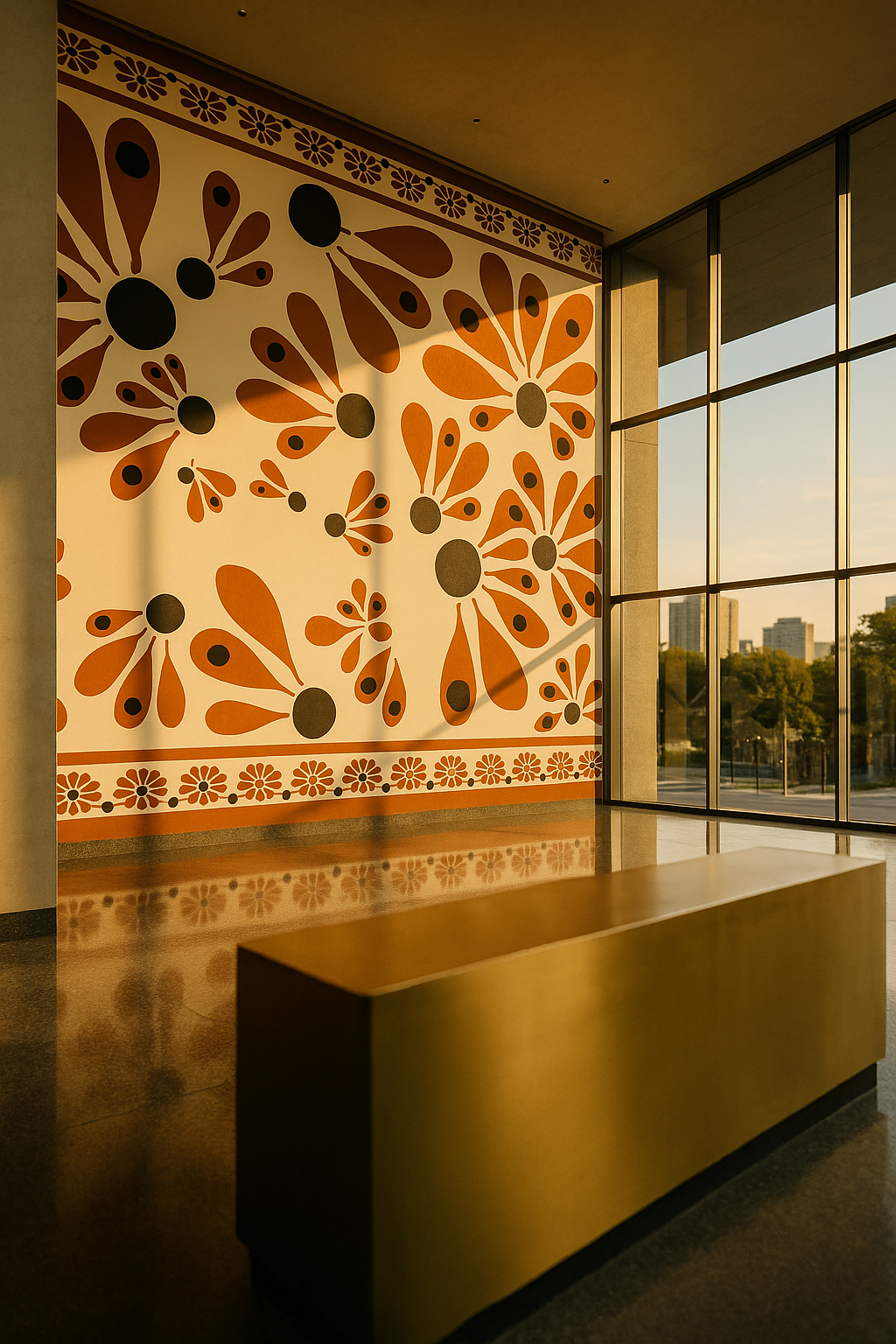 Mockup Hall comercial
