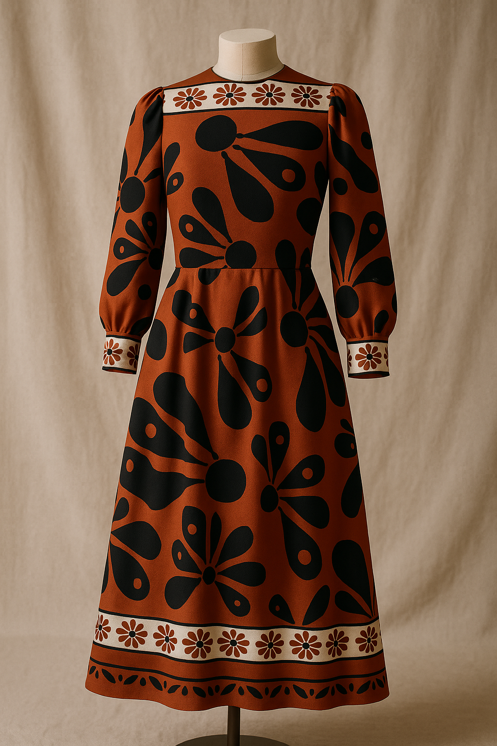 Mockup Vestido midi