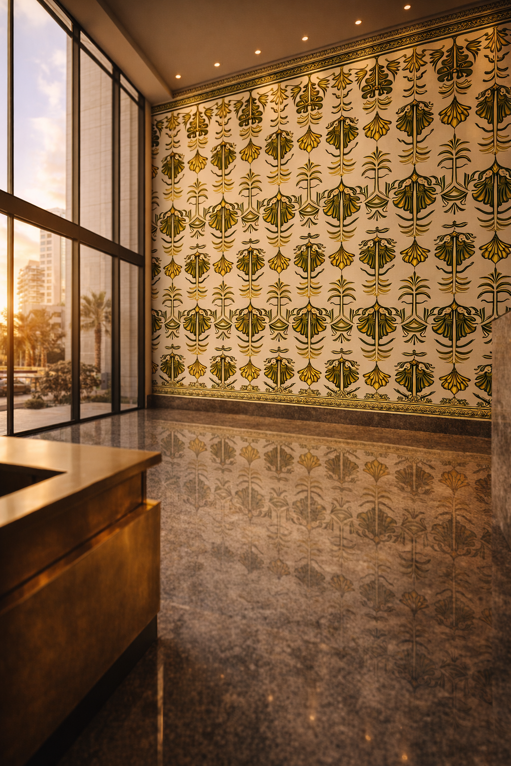 Mockup Hall comercial