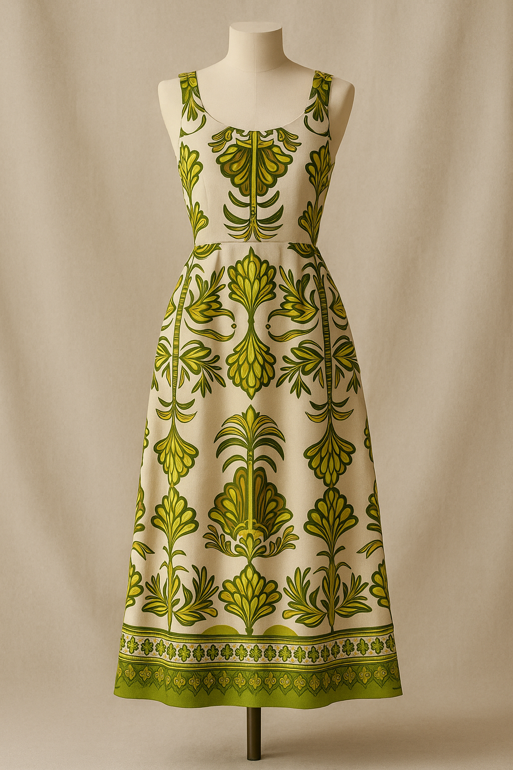 Mockup Vestido midi